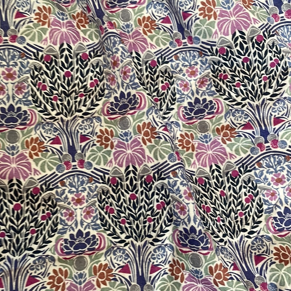 NWT J.Crew Made With Liberty Fabric Strappy Floral Blouse - Picture 3 of 7